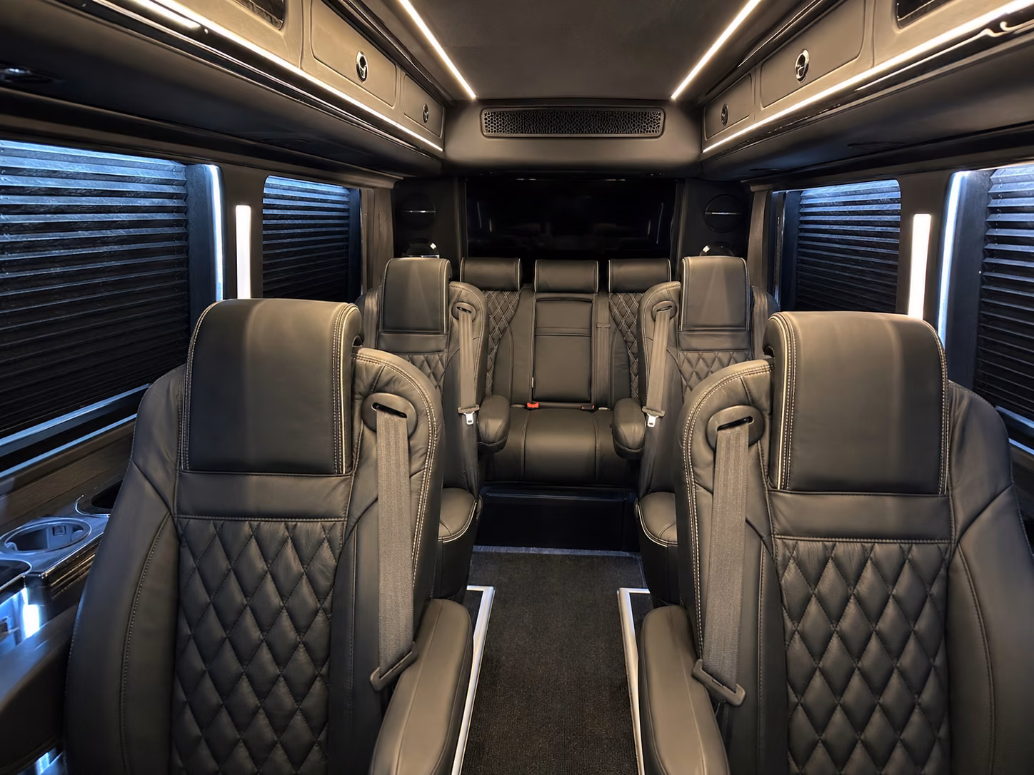compare sprinter vans minibuses and party buses for your johnson city wine tour