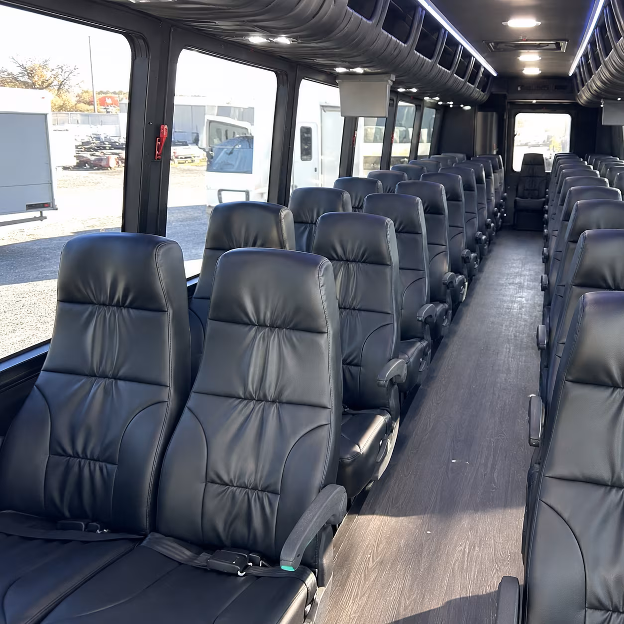 johnson city corporate event transportation onboard seating