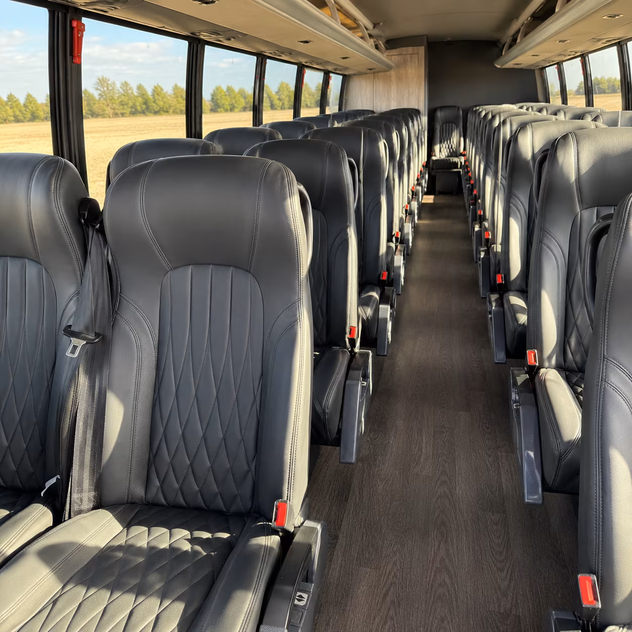 johnson city school event transportation onboard seating