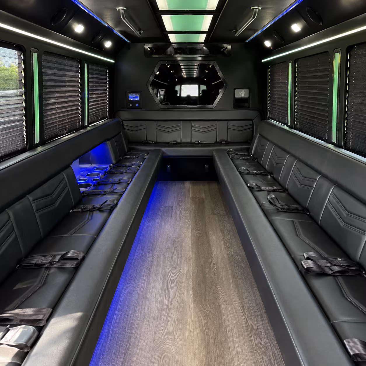 johnson city wedding party bus rental