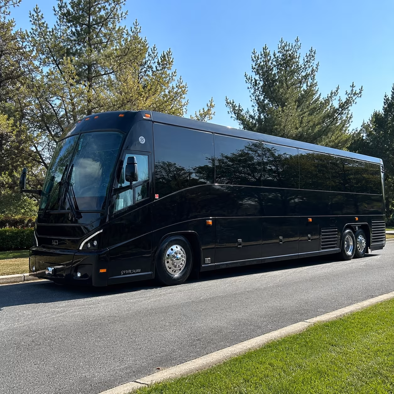 knoxville spacious charter bus rentals for knoxville wedding groups