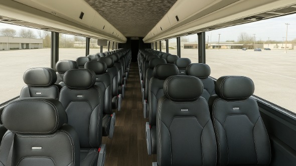 johnson city 25 passenger minibus inside