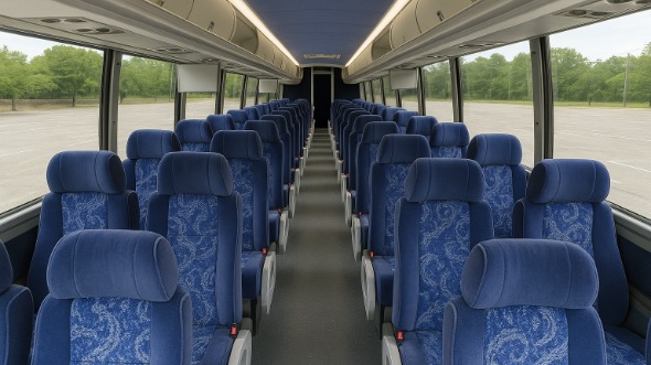 johnson city 56 passenger charter bus
